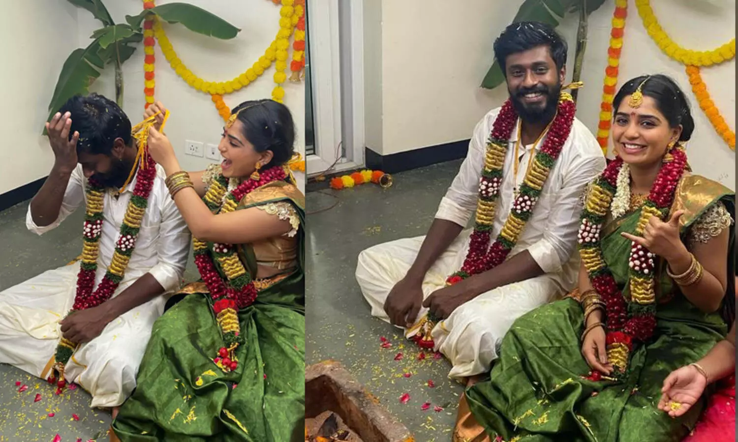 Gouri G. Kishan Shares Photo With  Adithya Bhaskar