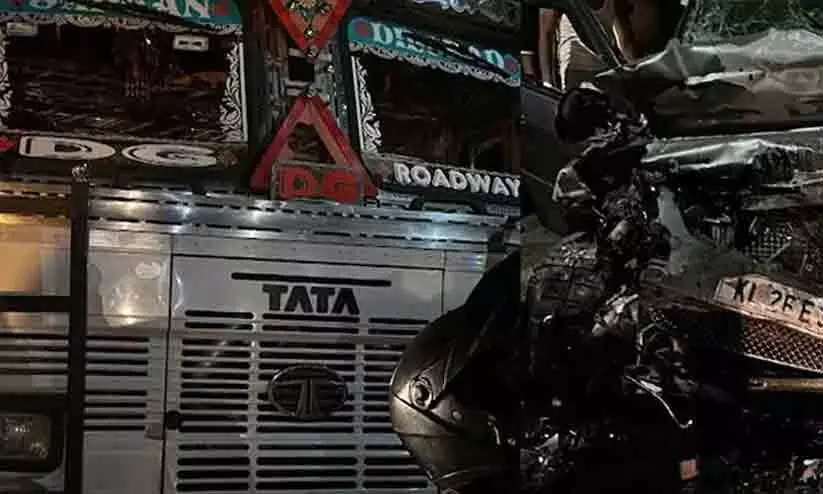 അടൂരിലെ വാഹനാപകടത്തിൽ ദുരൂഹത; അപകടത്തിൽ രണ്ടു മരണം അടൂരിലെ വാഹനാപകടത്തിൽ ദുരൂഹത; അപകടത്തിൽ രണ്ടു മരണം