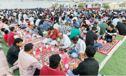 Iftar meet conducted by malappurm jilla pravasi association