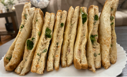 Creamy Chicken Sandwich, ക്രീ​മി ചി​ക്ക​ൻ സാ​ൻ​ഡ്‍വി​ച്