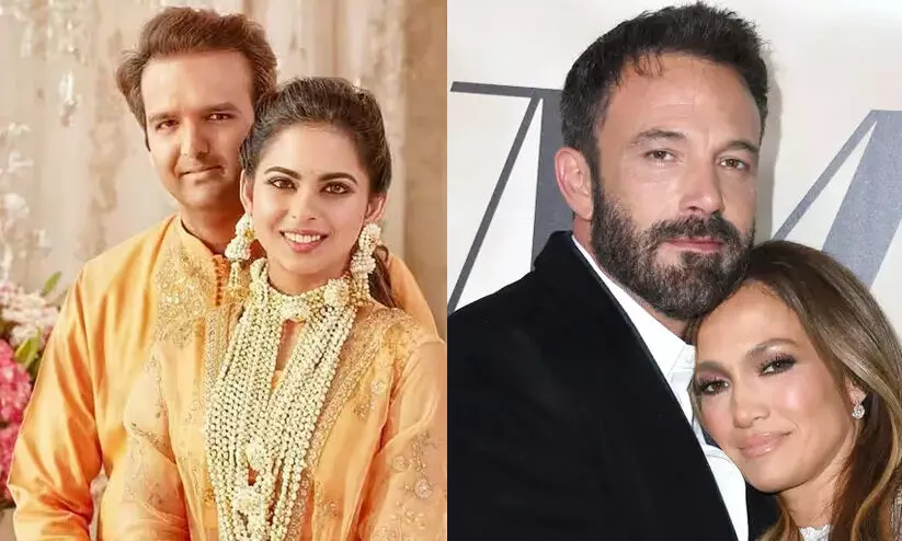 Isha Ambani, Jennifer Lopez Isha Ambani, Jennifer Lopez