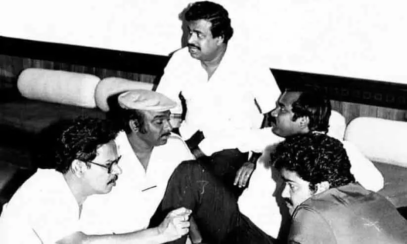 പി.വി.ജി, ഐ.വി. ശശി, ടി. ദാമോദരൻ, മോഹൻലാൽ പി.വി.ജി, ഐ.വി. ശശി, ടി. ദാമോദരൻ, മോഹൻലാൽ