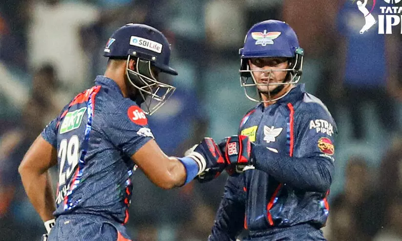 ഐ.പി.എൽ: ലഖ്നൗവിനെതിരെ പഞ്ചാബിന് 200 റൺസ് വിജയലക്ഷ്യം, ഡീകോക്കിന് അർധസെഞ്ച്വറി