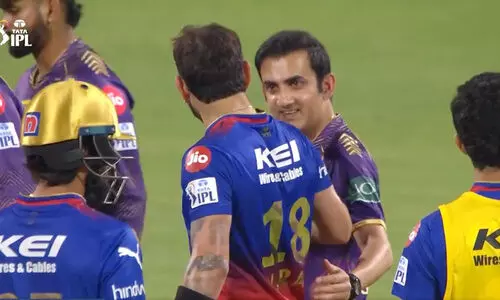 Virat Kohli and Gautam Gambhir