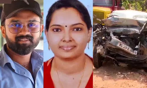 അടൂർ അപകടം: ഹാഷിമിന്റെ മൃതദേഹം ഖബറടക്കി, അനുജയുടെ സംസ്കാരം ഇന്ന്; ഇരുവരുടെയും ഫോണുകൾ പരിശോധിക്കും