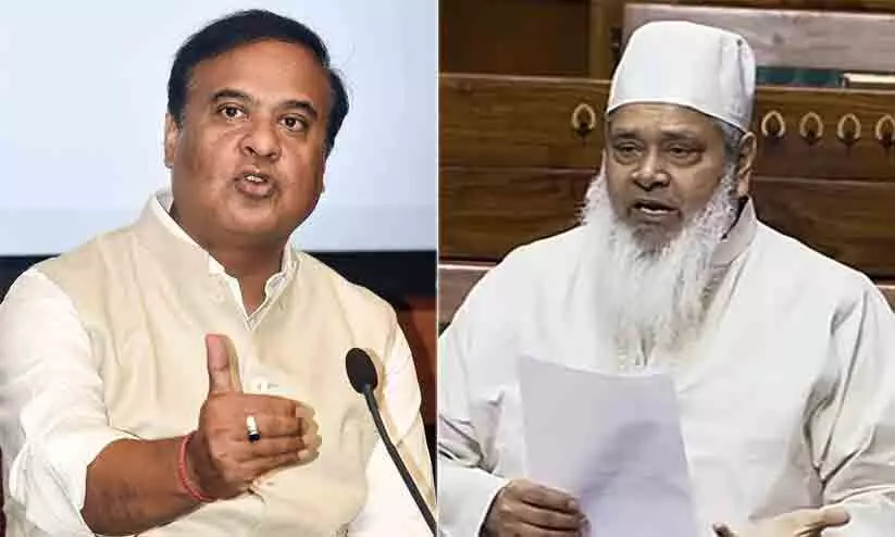 Himanta Sarma, Badruddin Ajmal Himanta Sarma, Badruddin Ajmal
