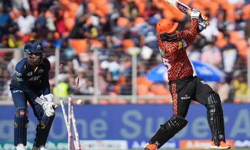 ഹൈദരാബാദിന് തടയിട്ട് ബൗളർമാർ; ഗുജറാത്തിന് 163 റൺസ് വിജയലക്ഷ്യം