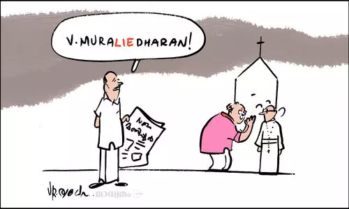 മോദി ഭരണത്തിൽ ക്രൈസ്തവർ ആക്രമിക്കപ്പെട്ടിട്ടില്ല -വി. മുരളീധരൻ