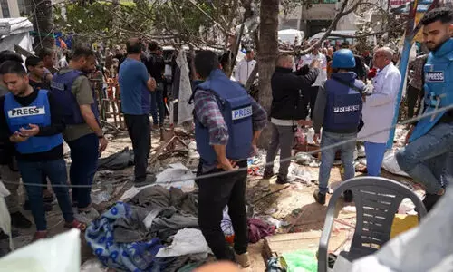 അഭയാർഥി ടെന്റുകൾക്കു നേരെ ഇസ്രായേൽ ആക്രമണം; രണ്ടുമരണം, 15 പേർക്ക് പരിക്ക്