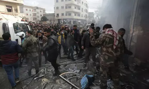 സിറിയയിൽ കാർ ബോംബ് സ്ഫോടനം; ഏഴ് മരണം സിറിയയിൽ കാർ ബോംബ് സ്ഫോടനം; ഏഴ് മരണം