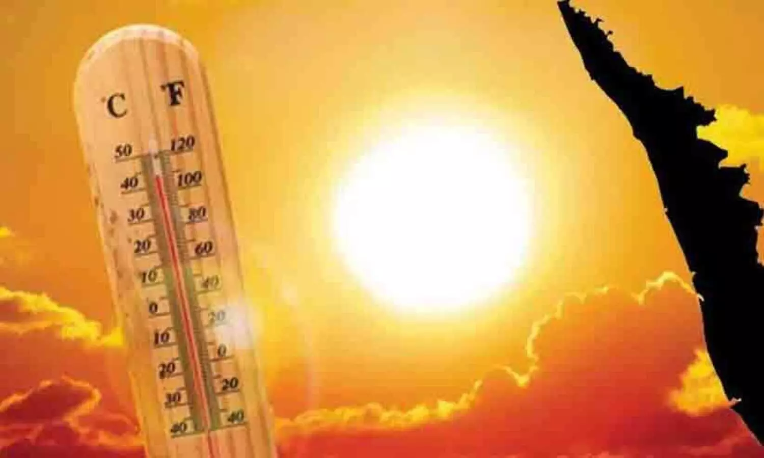 പാലക്കാട്ടും കൊല്ലത്തും 40 ഡിഗ്രി ചൂട്; 11 ജില്ലകളിൽ ഏപ്രിൽ ഒമ്പത് വരെ യെല്ലോ അലർട്ട്