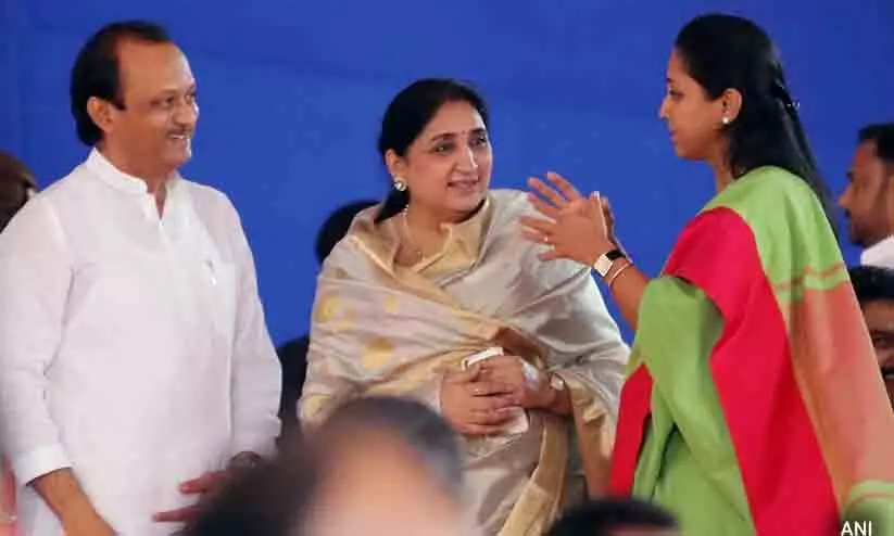 മാതൃതുല്യയായ സുനേത്രയെ എതിരാളിയാക്കി കുടുംബത്തിൽ വിള്ളലുണ്ടാക്കാൻ ബി.ജെ.പി ശ്രമം -സുപ്രിയ സുലെ മാതൃതുല്യയായ സുനേത്രയെ എതിരാളിയാക്കി കുടുംബത്തിൽ വിള്ളലുണ്ടാക്കാൻ ബി.ജെ.പി ശ്രമം -സുപ്രിയ സുലെ