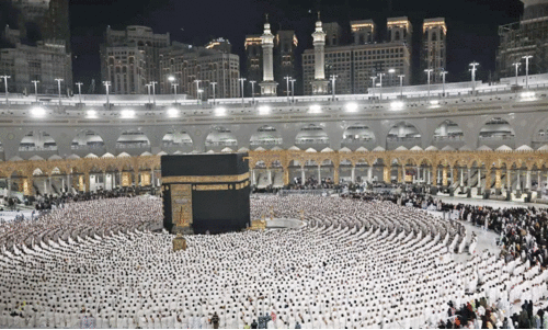 makkah masjidul haram crowded on last ten of ramadan