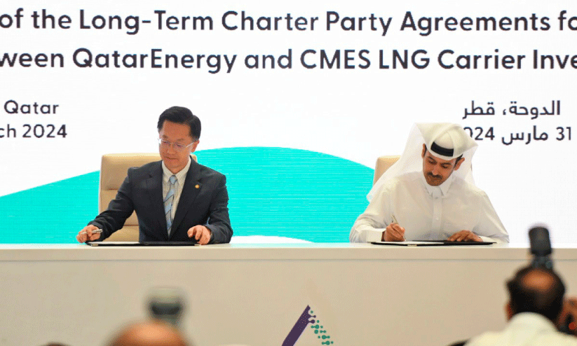 എ​ൽ.​എ​ൻ.​ജി ക​പ്പ​ൽ ക​രാ​റു​മാ​യി ഖ​ത്ത​ർ എ​ന​ർ​ജി