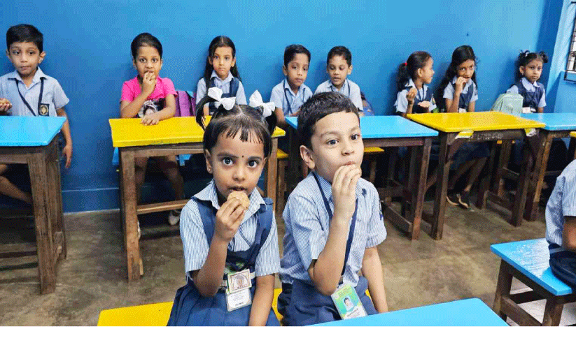 വേനൽച്ചൂടിൽ മാഹിയിൽ വിദ്യാരംഭം വേനൽച്ചൂടിൽ മാഹിയിൽ വിദ്യാരംഭം