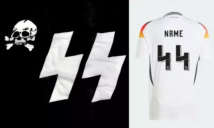 ‘നാസി’ ചിഹ്നവുമായി സാമ്യമെന്ന്; ജർമനിയുടെ 44ാം നമ്പർ കിറ്റ് വാങ്ങുന്നതിൽനിന്ന് ആരാധകരെ വിലക്കി അഡിഡാസ്