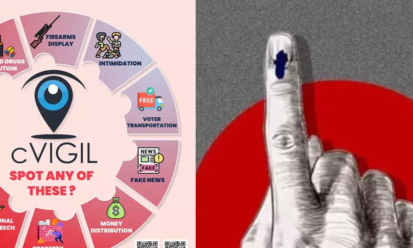 സി വിജില് ആപ്ലിക്കേഷൻ: എറണാകുളത്ത് ലഭിച്ചത് 6624 പരാതികൾ സി വിജില് ആപ്ലിക്കേഷൻ: എറണാകുളത്ത് ലഭിച്ചത് 6624 പരാതികൾ