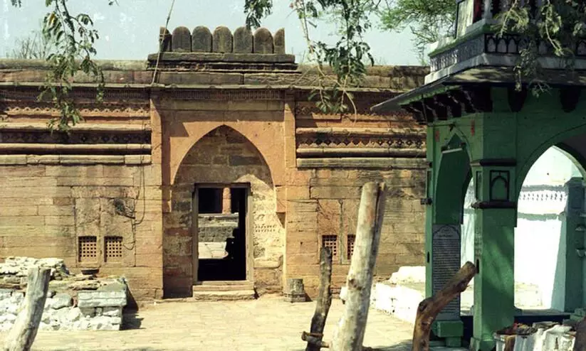 File image of the Bhojshala temple-Kamal Maula mosque complex.