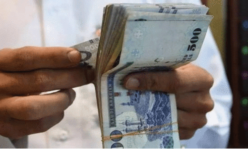 money remittance drop at saudi