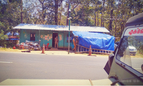 തെരഞ്ഞെടുപ്പ്; അതിർത്തിയിലെ പരിശോധനക്ക് താൽക്കാലിക സംവിധാനമായി തെരഞ്ഞെടുപ്പ്; അതിർത്തിയിലെ പരിശോധനക്ക് താൽക്കാലിക സംവിധാനമായി