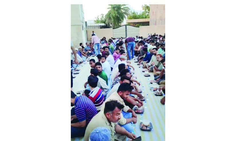 സ​ഹാ​യി മ​ത്ര കൂ​ട്ടാ​യ്മ സ​മൂ​ഹ​നോ​മ്പ് തു​റ