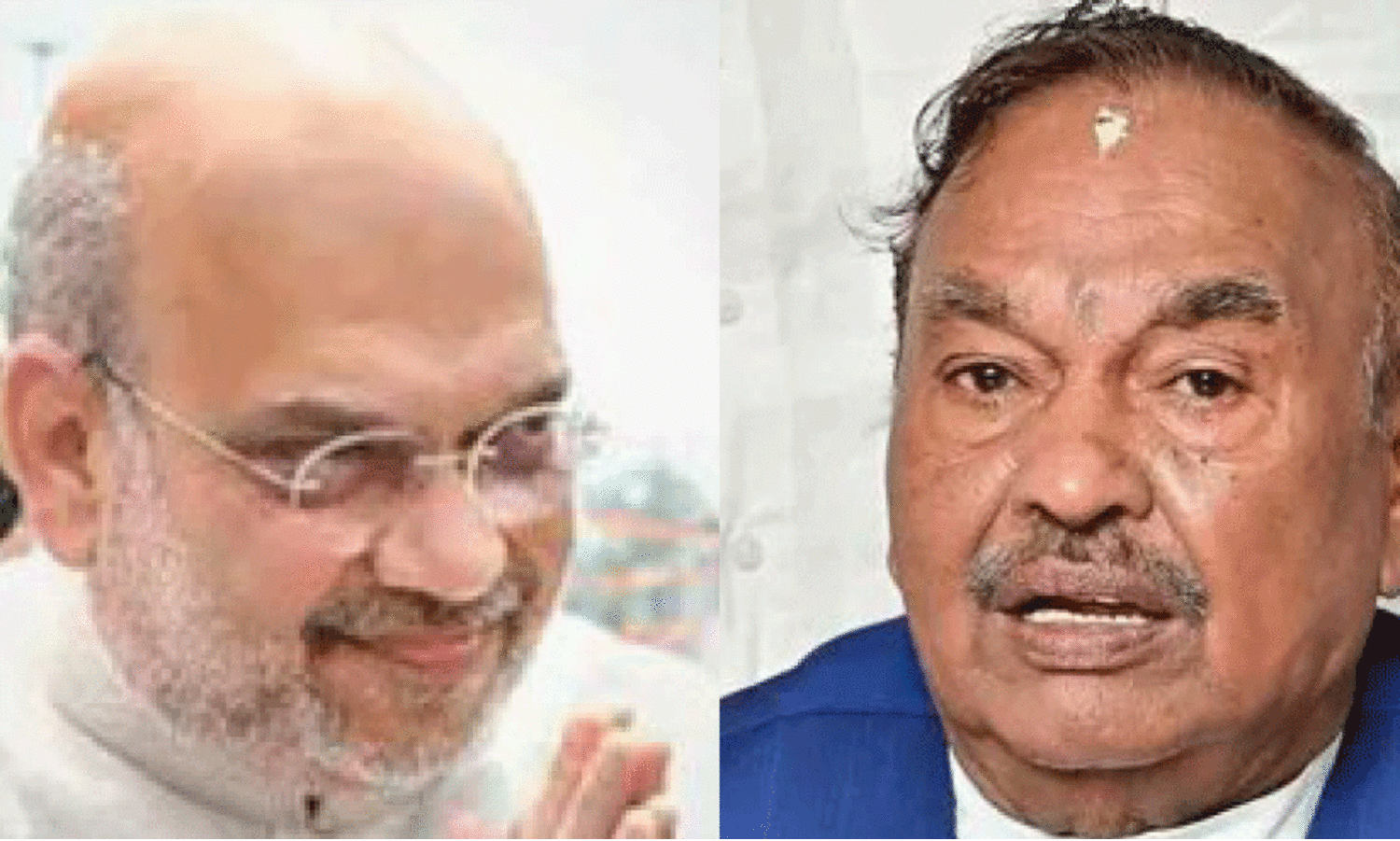 അ​മി​ത് ഷാ  ഈ​ശ്വ​ര​പ്പ​