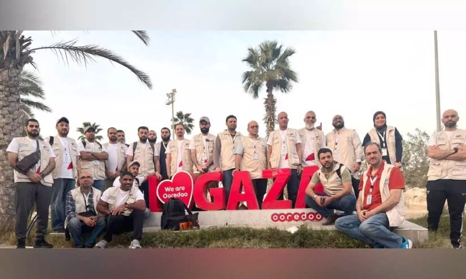 ഗ​സ്സ​യു​ടെ മു​റി​വു​ണ​ക്കാ​ൻ മെ​ഡി​ക്ക​ൽ സം​ഘം