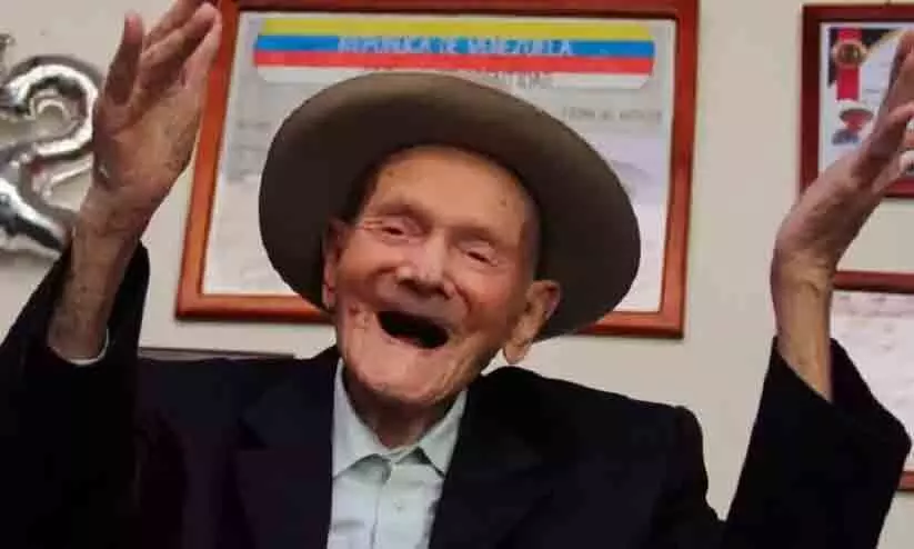 ലോകത്തിലെ ഏറ്റവും പ്രായമേറിയ വ്യക്തി ജുവാൻ വിസെന്‍റെ പെരെസ് മോറ അന്തരിച്ചു