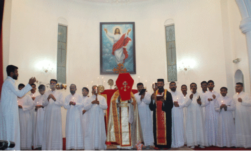 ഈ​സ്റ്റ​ര്‍ ശു​ശ്രൂ​ഷ​ക​ള്‍ ന​ട​ന്നു