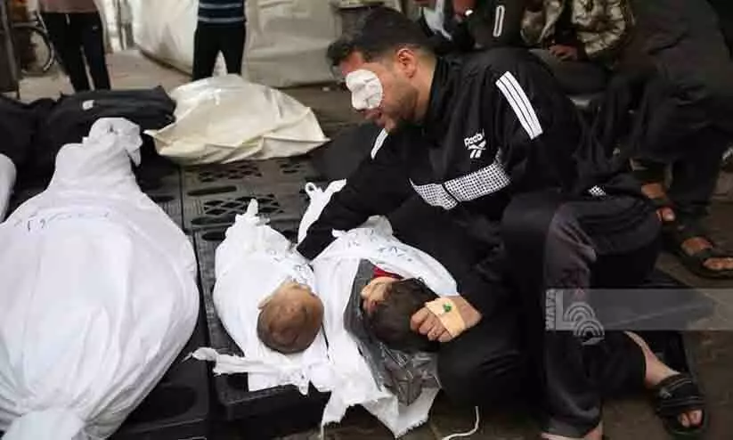 രക്ഷാപ്രവർത്തകർക്ക് നേരെയും ഇസ്രായേൽ ബോംബാക്രമണം: മെഡിക്കൽ സ്റ്റാഫ് അടക്കം നാലുപേർ കൊല്ലപ്പെട്ടു