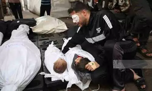 രക്ഷാപ്രവർത്തകർക്ക് നേരെയും ഇസ്രായേൽ ബോംബാക്രമണം: മെഡിക്കൽ സ്റ്റാഫ് അടക്കം നാലുപേർ കൊല്ലപ്പെട്ടു