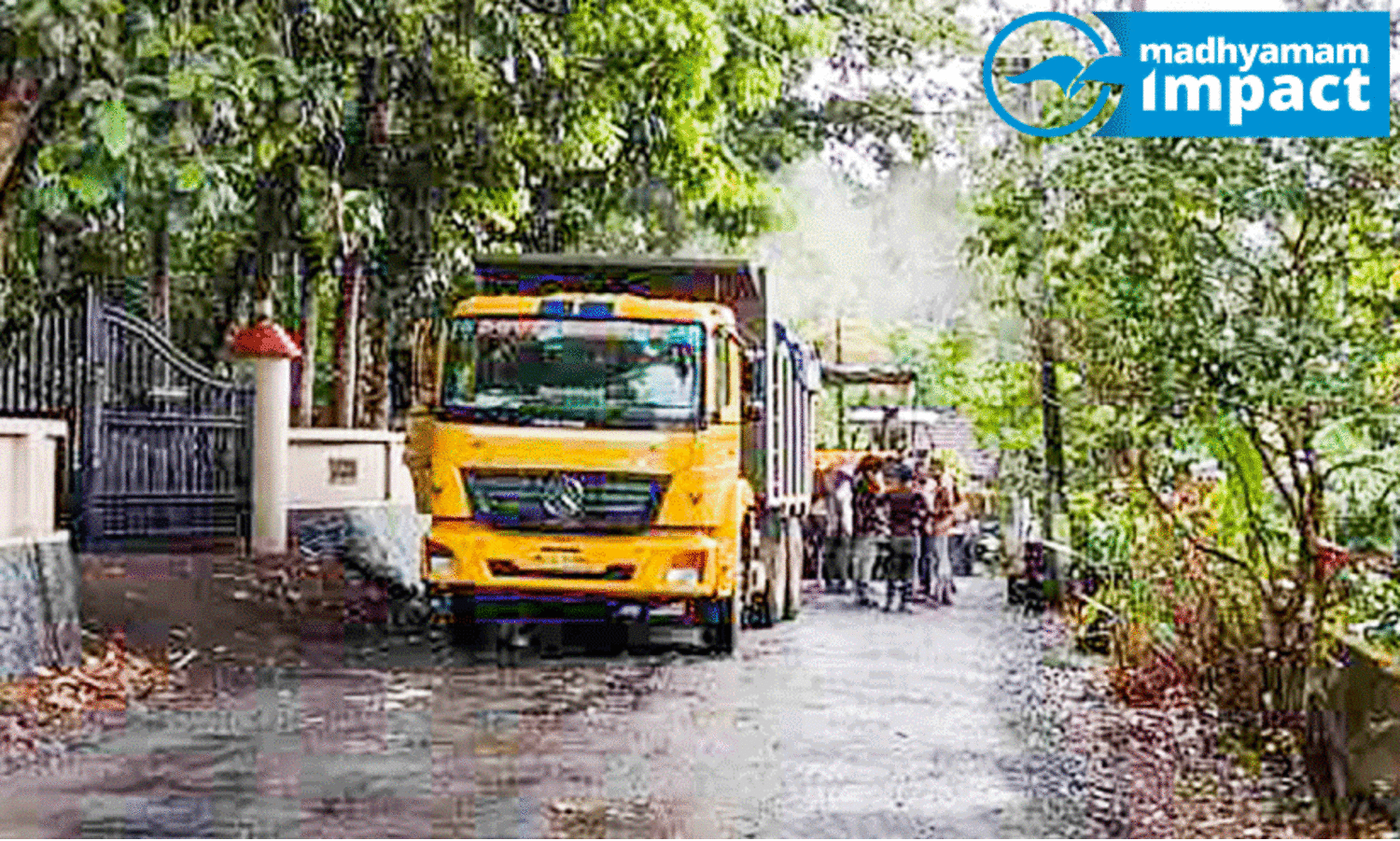 ടാറിങ് ആരംഭിച്ചു;  ഒടുവിൽ ആട്ടായം നിവാസികൾക്ക്​ പൊടിശല്യത്തിൽനിന്ന്​ ആശ്വാസം