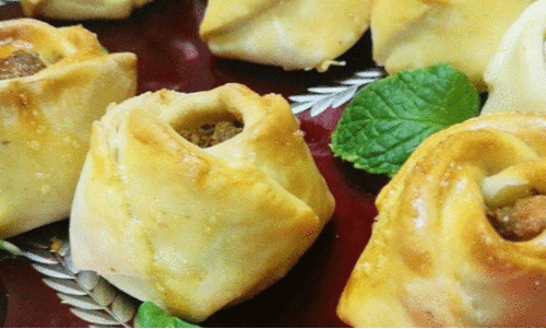 Beef Rose Puff, ബീ​ഫ് റോ​സ് പ​ഫ്
