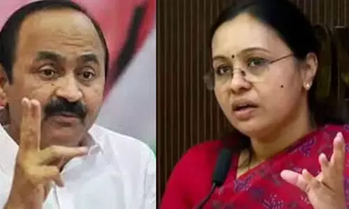 വേട്ടക്കാര്‍ക്കൊപ്പം നില്‍ക്കുന്ന ആരോഗ്യമന്ത്രിയും ഒരു സ്ത്രീയല്ലേയെന്ന് വി.ഡി സതീശൻ