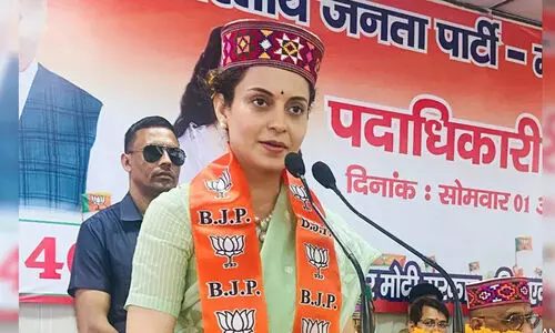 കർഷക സമരത്തിനിടെ മൃത​ദേഹങ്ങൾ കെട്ടിത്തൂക്കി, ബലാത്സംഗം ചെയ്തു -വിവാദ പ്രസ്താവനയുമായി കങ്കണ; ശാസനയുമായി ബി.ജെ.പി