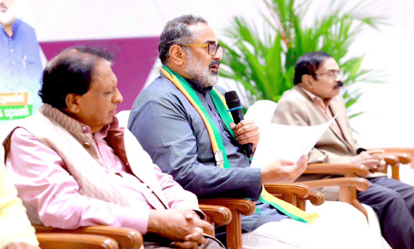 തിരുവനന്തപുരത്തെ രോഗനിർണയ സാങ്കേതികവിദ്യ കേന്ദ്രമാക്കും -രാജീവ് ചന്ദ്രശേഖർ തിരുവനന്തപുരത്തെ രോഗനിർണയ സാങ്കേതികവിദ്യ കേന്ദ്രമാക്കും -രാജീവ് ചന്ദ്രശേഖർ