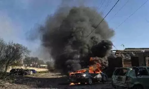 Eight dead in two Russian strikes on Kharkiv, officials say