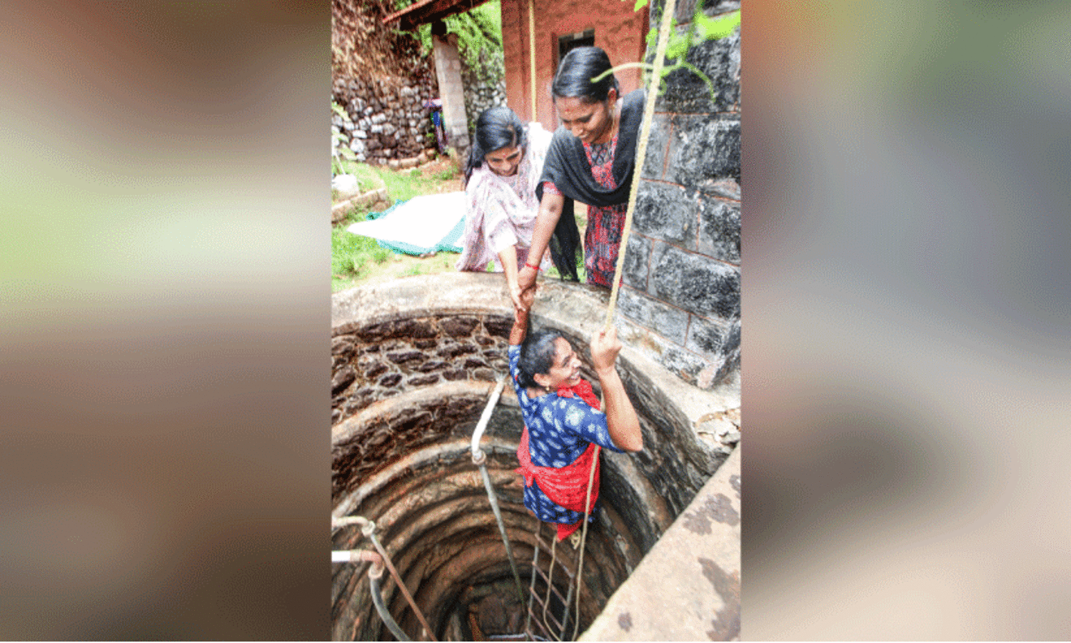 സ്കൂൾ കിണർ വൃത്തിയാക്കി; പാചകത്തൊഴിലാളി സിന്ധുവാണ് താരം