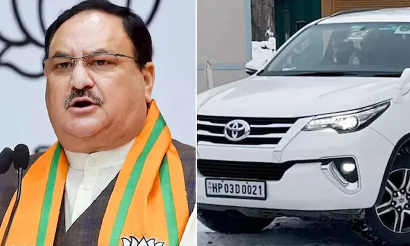 BJP national presidents wifes stolen car found