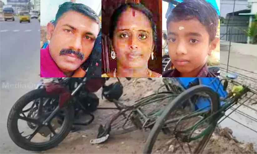 ക്ഷേത്രത്തിൽ പോകുന്നതിനിടെ അപകടം: കണ്ണീരോർമയായി സുദേവും കുടുംബവും ക്ഷേത്രത്തിൽ പോകുന്നതിനിടെ അപകടം: കണ്ണീരോർമയായി സുദേവും കുടുംബവും