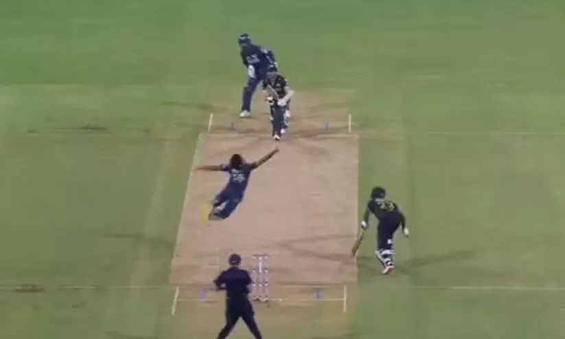 ഐ.പി.എല്ലിലെ മികച്ച ക്യാച്ചുകളിലൊന്ന്; രവി ബിഷ്ണോയിയുടെ ഒറ്റക്കൈ ക്യാച്ചിനെ പുകഴ്ത്തി ക്രിക്കറ്റ് ലോകം -വിഡിയോ