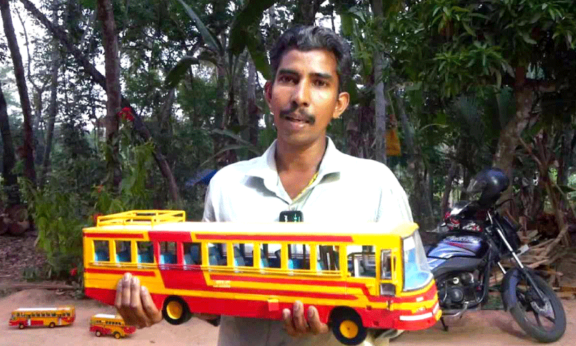 ‘സൂപ്പർഫാസ്റ്റ്​’ സ്വന്തം കൈയാൽ നിർമിച്ച്​ ദിലീപ്​