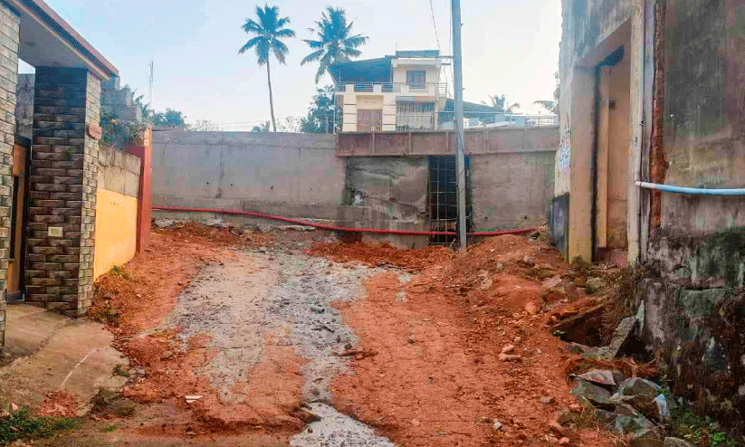 sewage construction