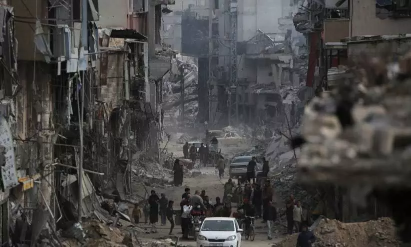 ഇസ്രായേൽ മടങ്ങിയ ഖാൻ യൂനുസ് പ്രേതനഗരം ഇസ്രായേൽ മടങ്ങിയ ഖാൻ യൂനുസ് പ്രേതനഗരം