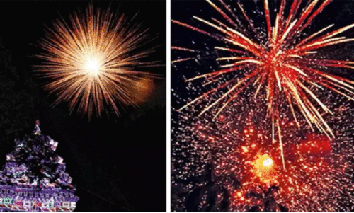 thrissur pooram fireworks