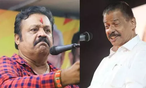 MVGovindan, Suresh Gopi,