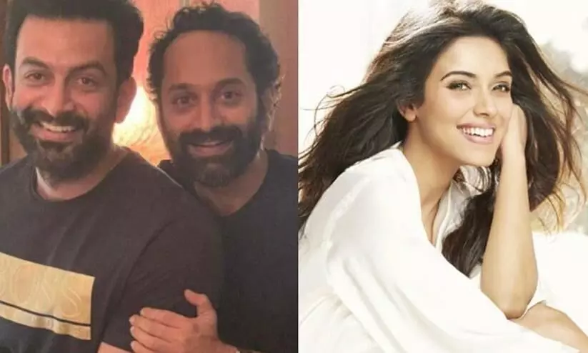 Prithviraj reveals he first screen tested at Fahadh Faasil’s house with Asin