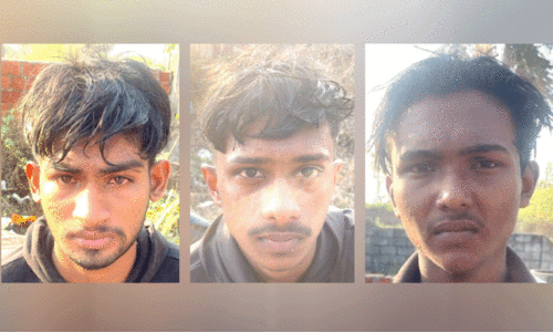 പ്രായപൂർത്തിയാകാത്ത പെൺകുട്ടിയെ പീഡിപ്പിച്ച മൂന്നുപേർ അറസ്റ്റിൽ