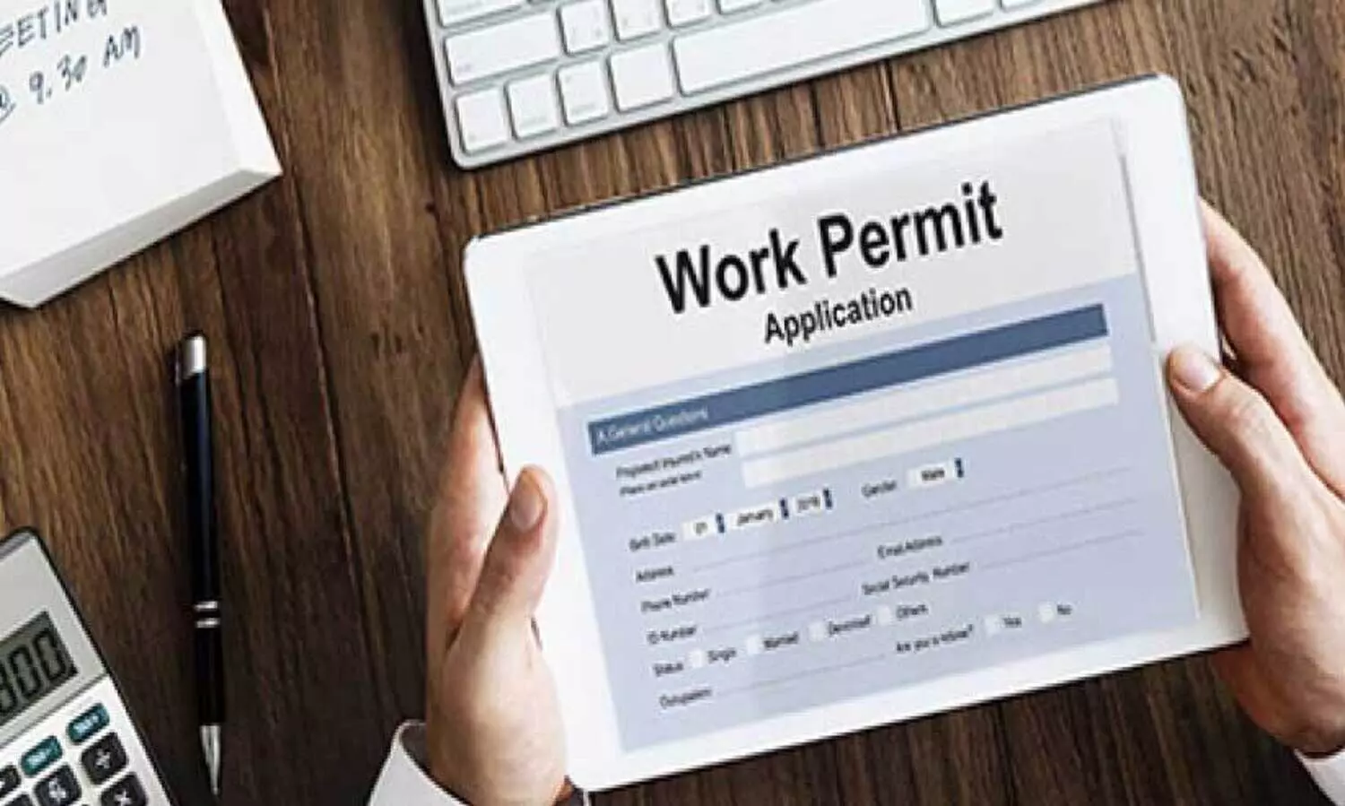 വ​ര്‍ക്ക് പെ​ർ​മി​റ്റു​ക​ൾ ഇ​ൻ​ഷു​റ​ൻ​സ് ആ​ശു​പ​ത്രി​ക​ളു​മാ​യി ബ​ന്ധി​പ്പി​ക്കു​ന്നു