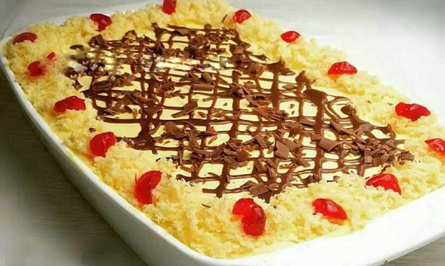 മാം​ഗോ കേ​ക്ക് പു​ഡ്ഡി​ങ്, Mango Cake Pudding